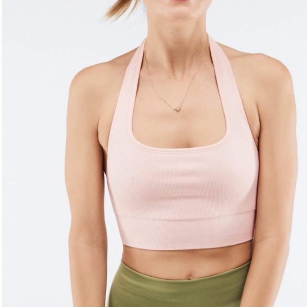 Fabletics Halter Sports Bra & Leggings Set